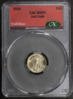 2026 (MS69) 1/10th oz American Gold Eagle $5 CACG