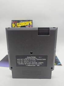 Solomon's Key (Nintendo Entertainment System NES) CIB Very Nice W/Shrink Wrap!
