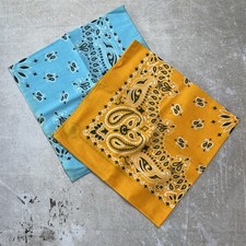 Vintage Hav-a-Hank Bandana Vintage Lot 2 Made USA RN 15187 Crafted Pride