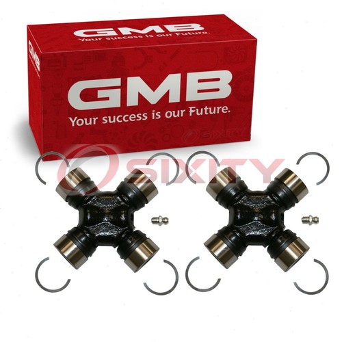 2 pc GMB Rear Shaft All Universal Joints for 1973-1977 GMC Sprint Driveline bk - Foto 1 di 5