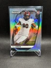 2025 Panini Prizm Draft Picks Football Silver T.J. Sanders #112
