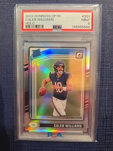 2024 Donruss Optic Holo Caleb Williams PSA 9 RC Rookie Card #201