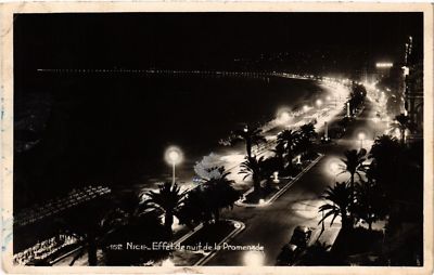 CPA AK NICE - Effet de nuit de la Promenade (513725)