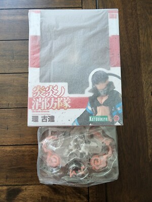 KOTOBUKIYA ARTFX J Fire Force Tamaki Kotatsu Figure Including Bonus Parts!!!