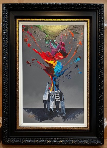 Kre8 "Selfie" Hand embellished & signed, COA & Appraisal, 187/200, 2021