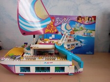 Lego friends 41317, Le catamaran complet, notice, sans boite.