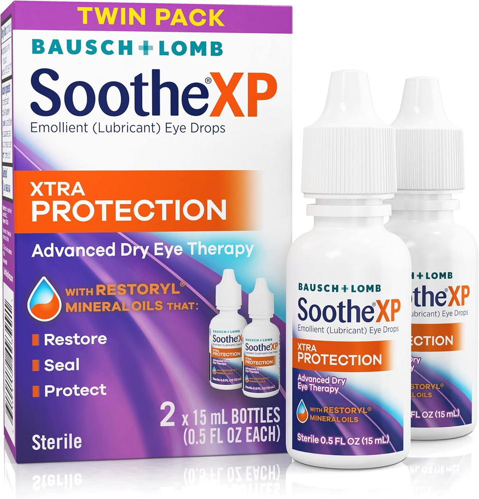 XP Eye Drops by , Lubricant Relief for Dry Eyes, 15 Ml (Pack of 2)