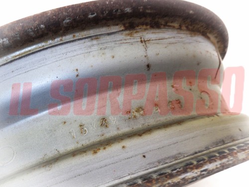 Felge Radnabe Alfa Romeo Gt Duett Giulia 1 Serie Original Cmr 4,5 X 15 - Picture 3 of 4