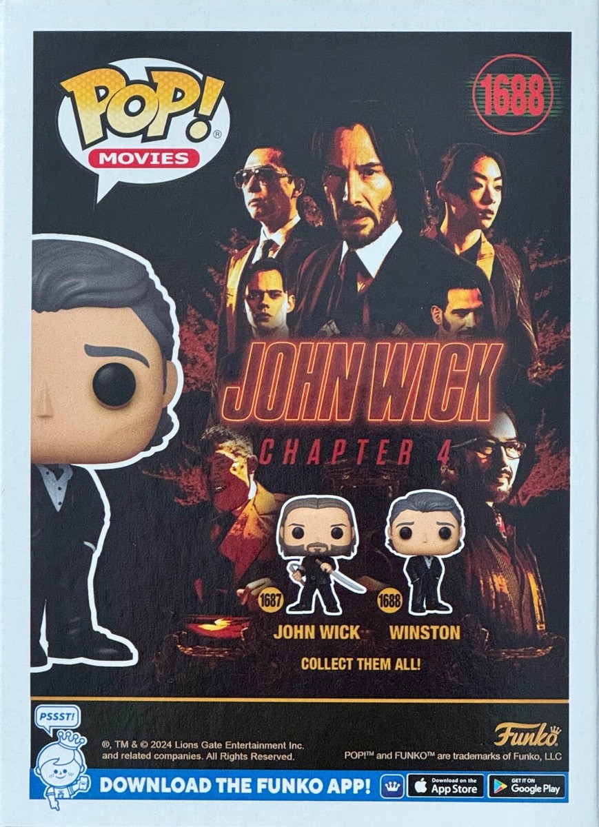 FUNKO Pop! • John Wick: Chapter 4 • WINSTON • Ian McShane