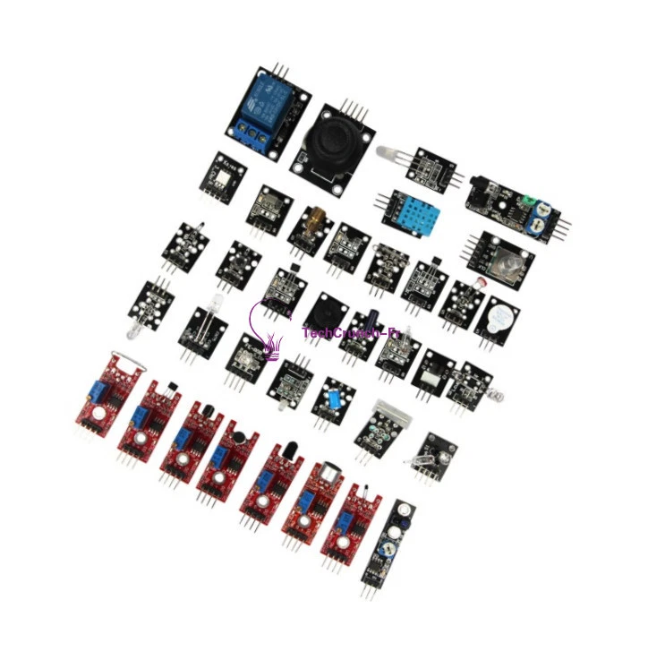 Ultimate 37 in 1 Sensor Modules Kit for Arduino MCU Education User Raspberry Pi - Photo 3/4