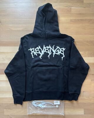 Revenge Pixel Arch Logo Black Hoodie Men's Size S-XXL | eBay
