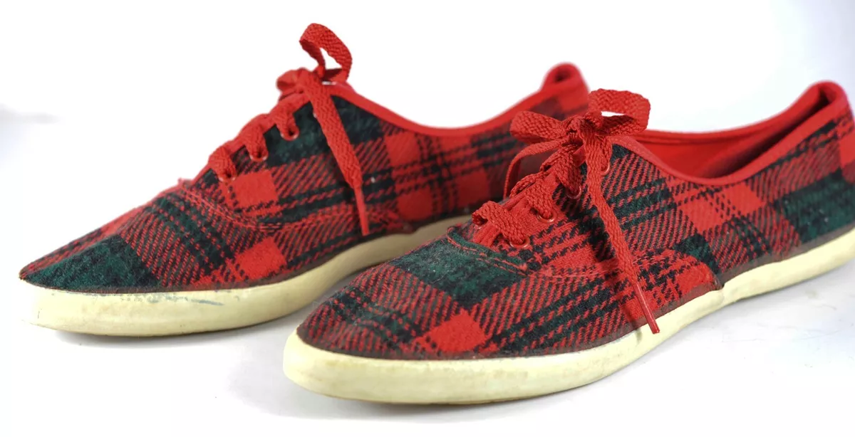 Tartan tennis sales shoes