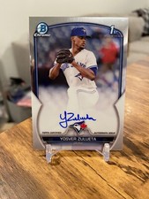 2023 Bowman Chrome Prospect Auto Yosver Zulueta Toronto Blue Jays #CPA-YZ 🔥📈
