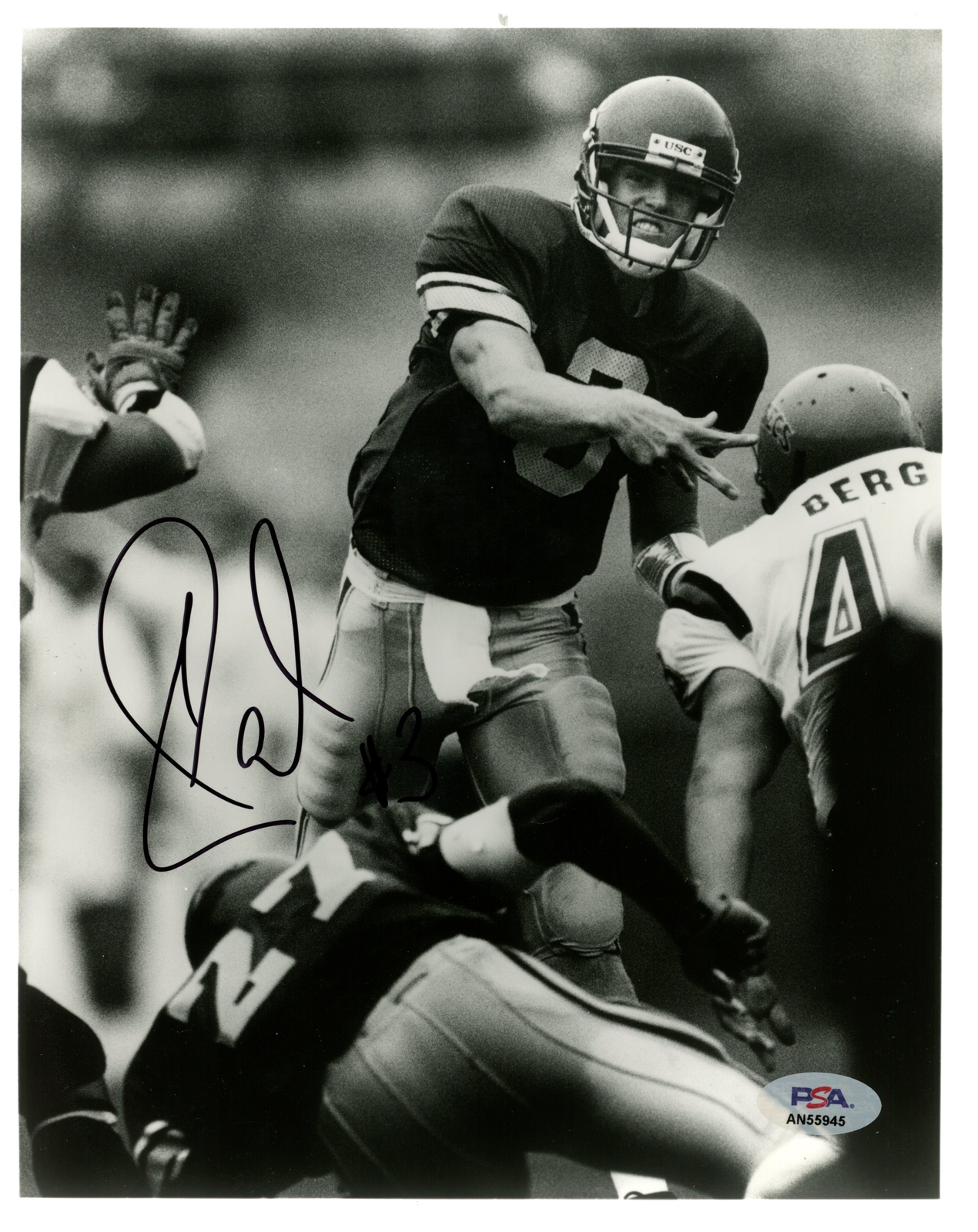 Carson Palmer Autographed Signed /Auto 8x10 Photo USC 2002 Heisman PSA/DNA 188091 