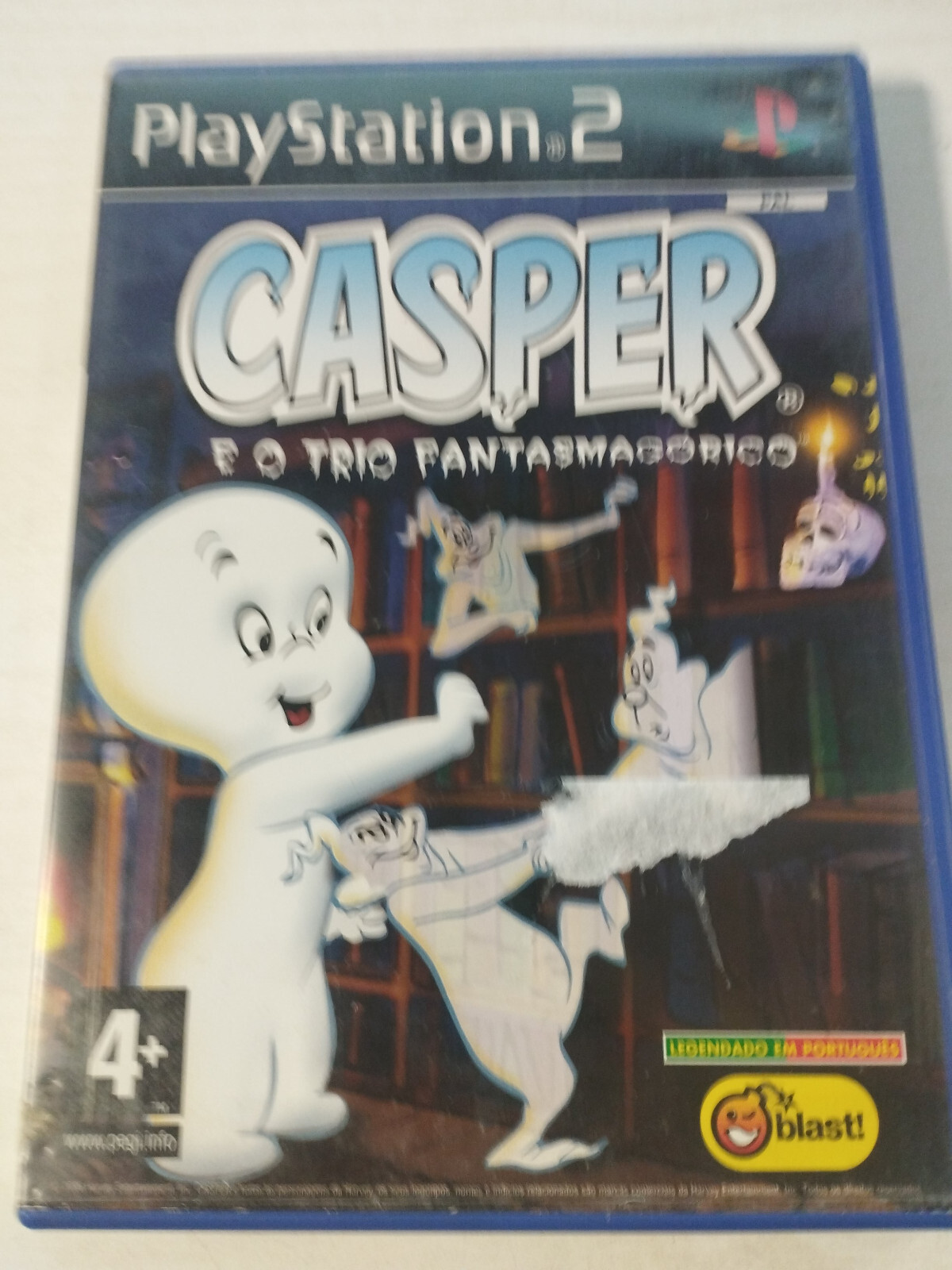 Casper E O Fantasmagorico - Playstation 2 Juego PS2 Edicion Portugal