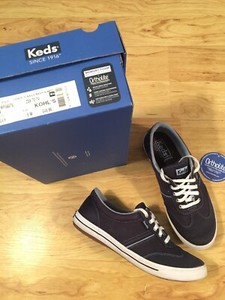 navy memory foam shoes
