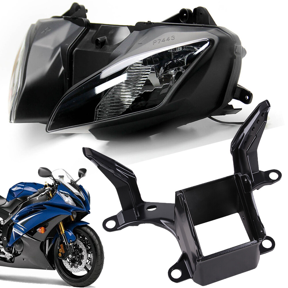 パーツ YAMAHA R6 Headlight & Upper Fairing Stay Bracket Assembly For Yamaha