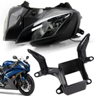 Front Headlight W/ Upper Fairing Bracket For 2008-2016 Yamaha YZF R6 R-6 YZF R6