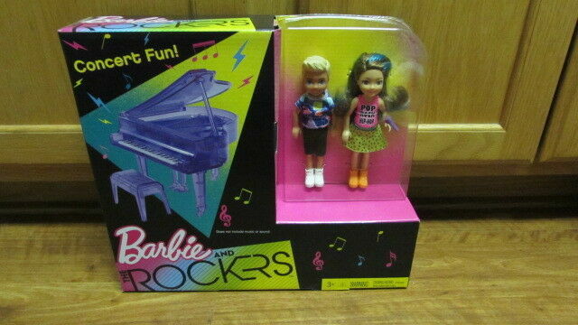 barbie piano set
