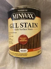 Minwax 260604444 Interior Wood Gel Stain - One Quart (32 fl oz)  Walnut
