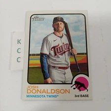 2022 Topps Heritage #268 Griffin Jax Minnesota Twins