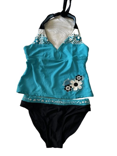 ZeroXposur Rhythm Tankini Swimsuit Top Size 16W New Msrp $52.00 | eBay