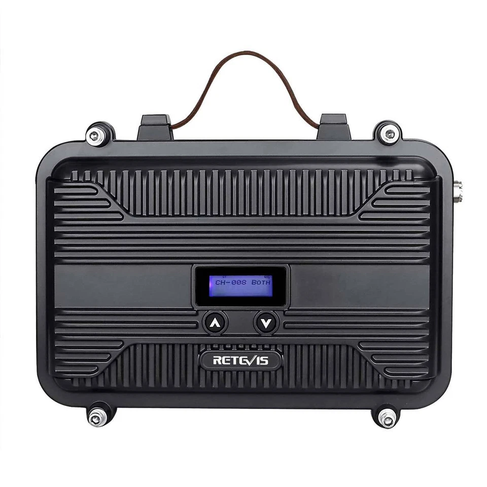 Repetidor de estación base de jamón Retevis RT97S GMRS 8 CANALES dúplex completo para familia/exterior Foto 2 de 4