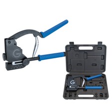 GOEBEL Handlochstanze GO-1301 (SET) 40 mm Ausladung verstellbarem Anschlag