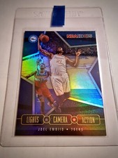 2020-21 Panini NBA Hoops JOEL EMBIID #12 Lights Camera Action Holo