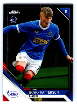 2021-22 Topps Chrome SPFL 121 Nathan Patterson (Rangers)  