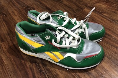 Voltron Collection Reebok Lion Force ERS Racer Shoes Sneakers size 10 Green #3
