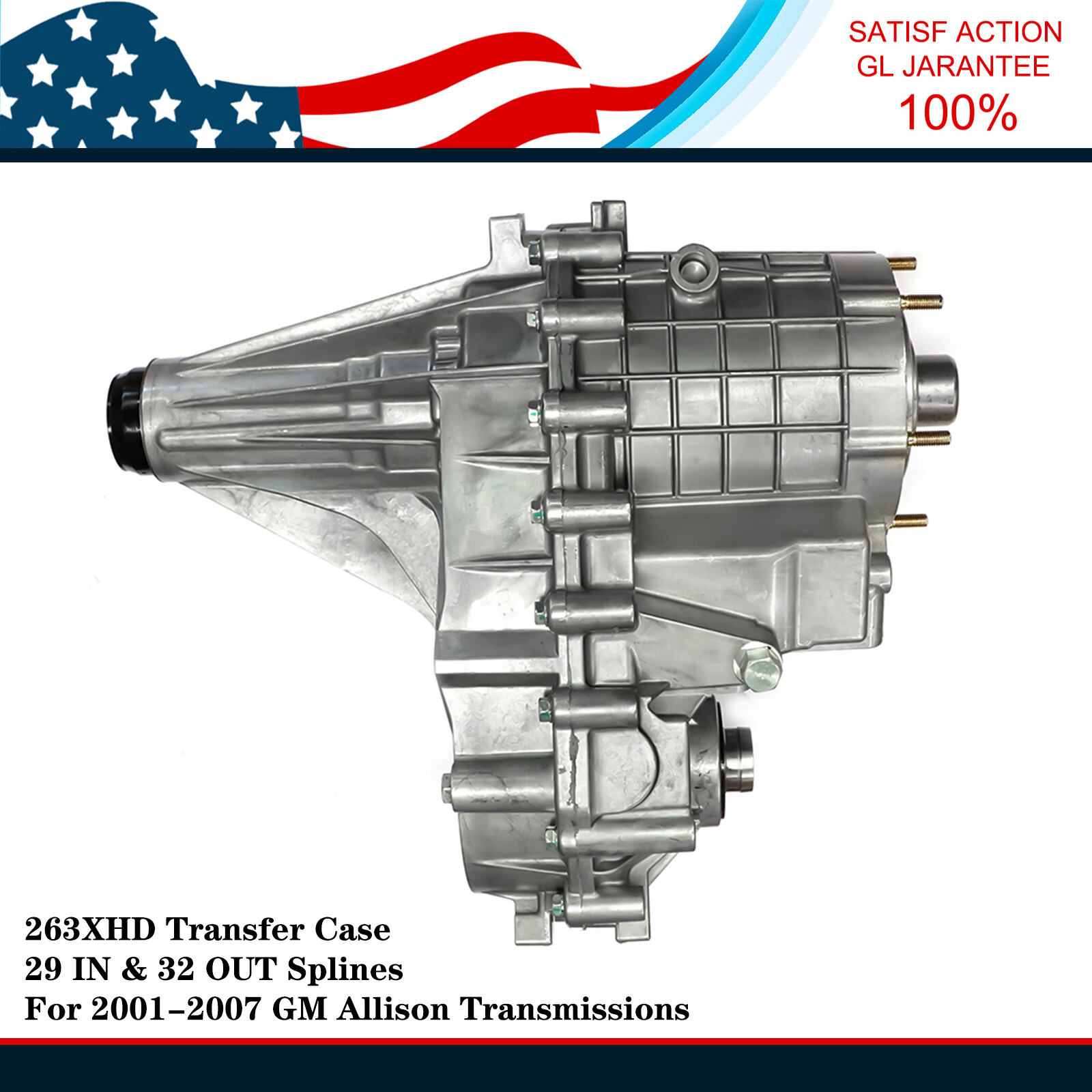 263XHD Transfer Case for CHEVROLET SILVERADO 2500 3500 GMC SIERRA 2500 3500 HD
