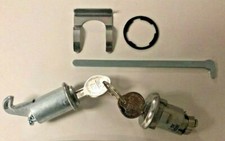 New 1964-1965 Chevelle Malibu Glove Box Trunk Lock Set With Original Gm Keys