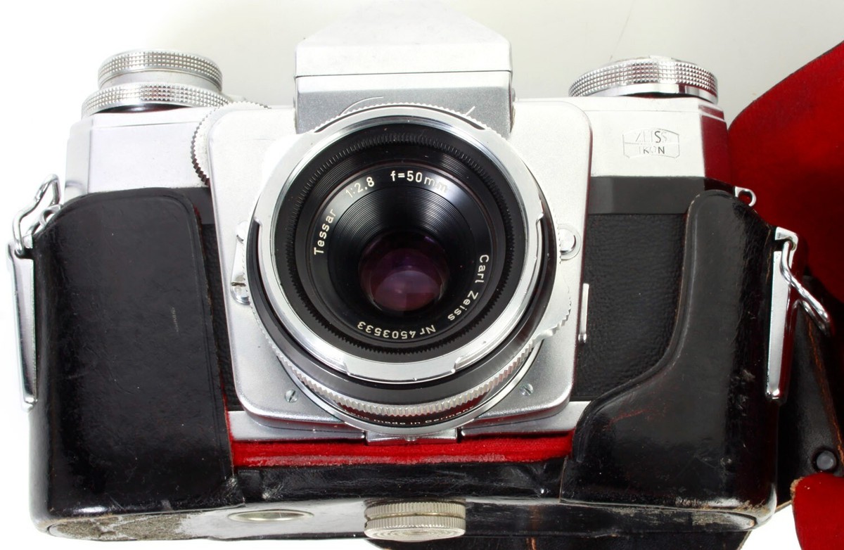 Zeiss Ikon Contarex Super – Appareil Photo Argentique Collection (objectif Tessar 50mm)