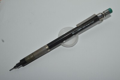 PENTEL PG507 GRAPG 500 Drafting Pencil 0.7mm Black Japan 1990's Tested