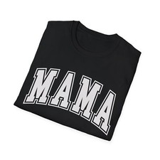 Mom Power: Wear Your Mama Pride Unisex Softstyle Black T-Shirt