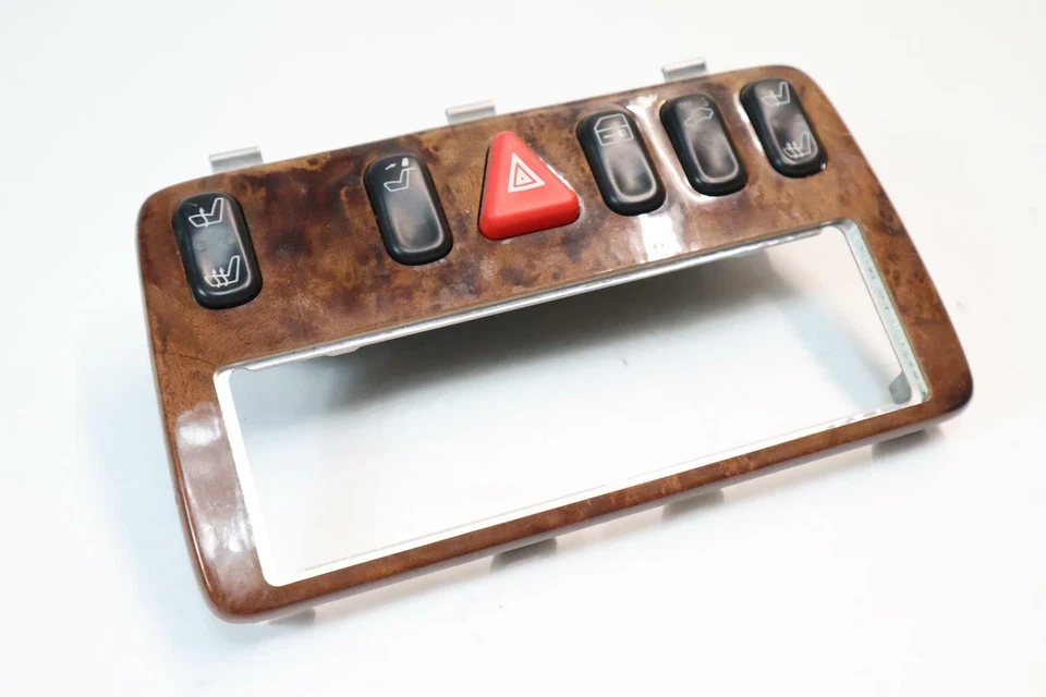 98-03 Mercedes W208 CLK320 CLK430 Center Console Dashboard Control Panel OEM - Image 2 of 4