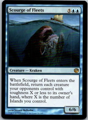 Magic the Gathering Scourge of Fleets Journey into Nyx MTG Free Shipping!