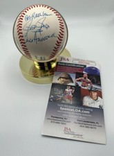 Ernie Harwell Bob Rathbun Rick Rizzs Detroit Tigers Signed OAL Jsa COA I195506