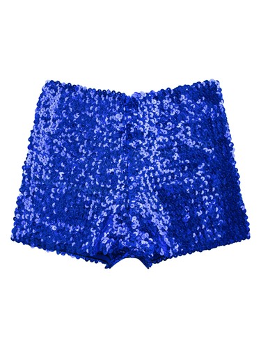 Girls Sequins Dance Shorts Rave Booty Dance Shorts Sparkle Short Hot Pants - Picture 42 of 106