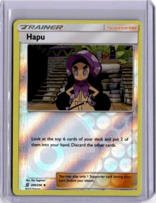hapu pokemon card Hapu FULL ART AC3a 261/205 SR Pokemon Card Indonesia