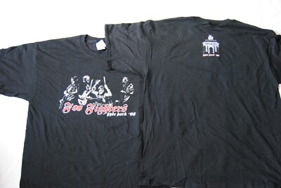 T-SHIRT FOO FIGHTERS GLITZER BAND LOGO HYDE PARK 2006 NEU OFFIZIELL ZU IHREN EHREN