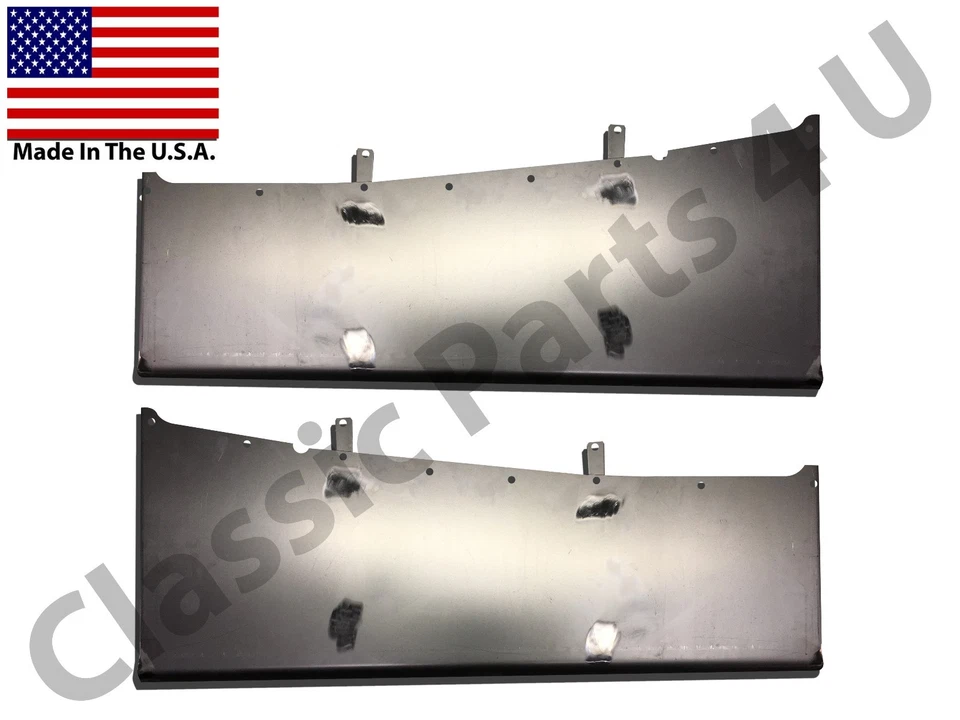 Juego de estriberas de acero para coche de pasajeros Ford 1932 se adapta a todos los modelos ¡¡NUEVO PAR!!! Foto 2 de 3