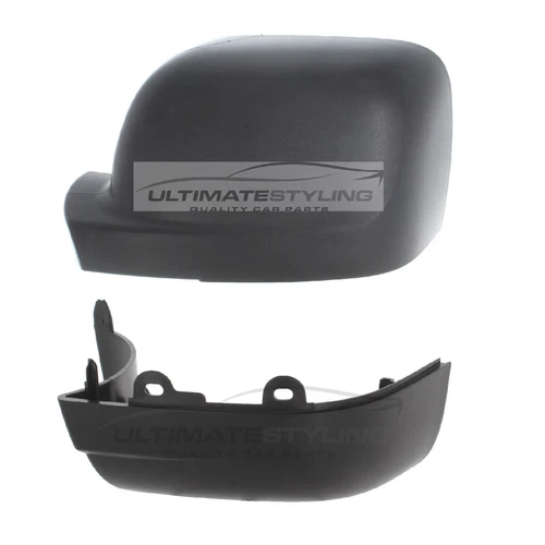 Vauxhall Vivaro Van 2014-> Wing Door Mirror Back & Bottom Cover Passenger Side