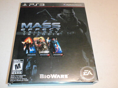 Mass Effect Trilogy  - Sony PlayStation 3 - PS3 - COMPLETE 