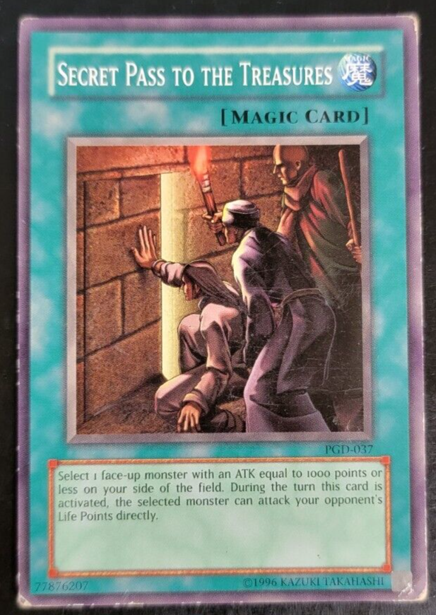Yu-Gi-Oh - Trading Card - Spell Card - Secret Pass to the Treasures -  PGD-037