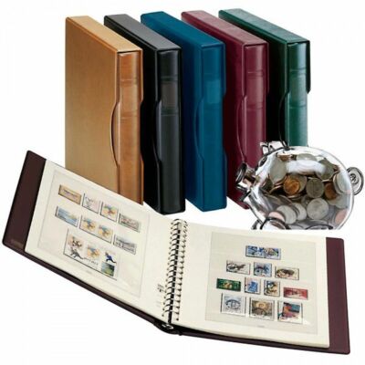Lindner 186-09-1124V Monaco - Vordruckalbum Jahrgang 2009-2016, inkl. Ringbinder