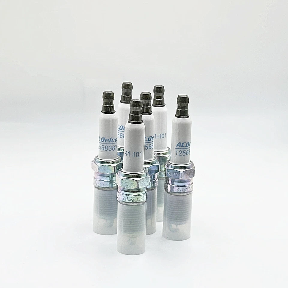 6X 41-101 12568387 Iridium Spark Plug For Genuine Buick Chevrolet GMC Pontiac US - Image 3 of 4