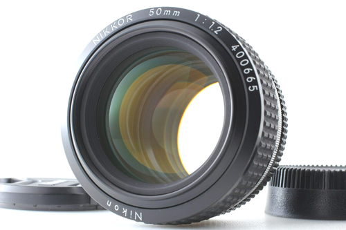Lente MF estándar de JAPÓN SIC【EXCELENTE COMO NUEVA】 Nikon Nikkor AIS AI-S 50 mm f/1,2