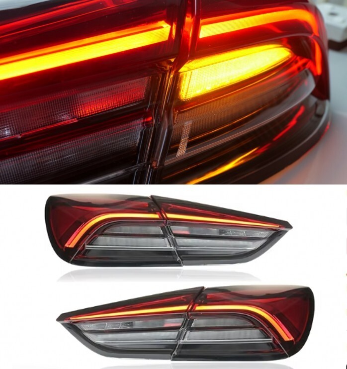Upgraded LED Tail Lamp For 2013-2021 Maserati Quattroporte Turn Signal Assembly